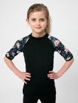  IceDress Drexiss dětské funkční CoolMax triko MOON FLOWERS krátký rukáv