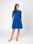  IceDress Drexiss dámské podzimní šaty SOFIE QUEEN BLUE