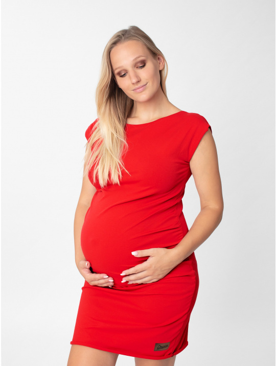 IceDress Drexiss ANGELIKA těhotenské šaty RED